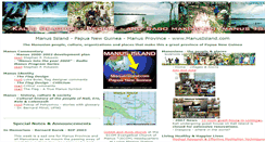 Desktop Screenshot of manusisland.com