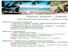 Tablet Screenshot of manusisland.com